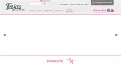 Desktop Screenshot of misfajas.com